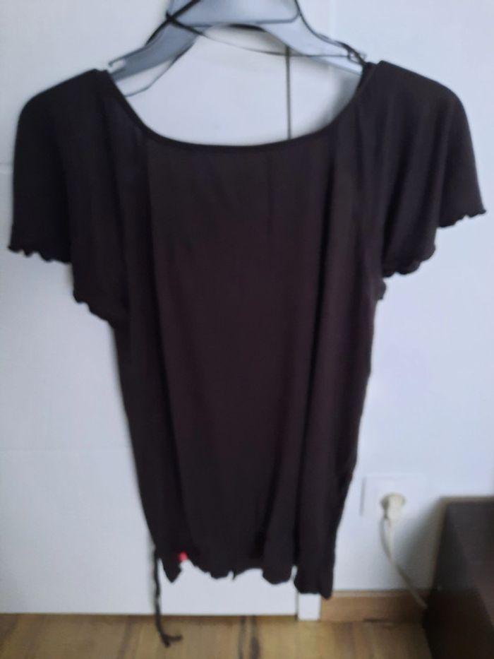 T shirt marron Edc taille S taille + grand - photo numéro 3