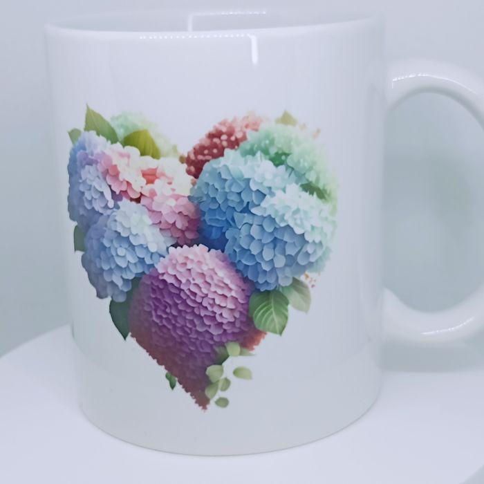 Fête des mères - Mug hortensia personnalisé - photo numéro 4