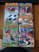 4 tomes du manga Inazuma Eleven de Ten'ya Yabuno