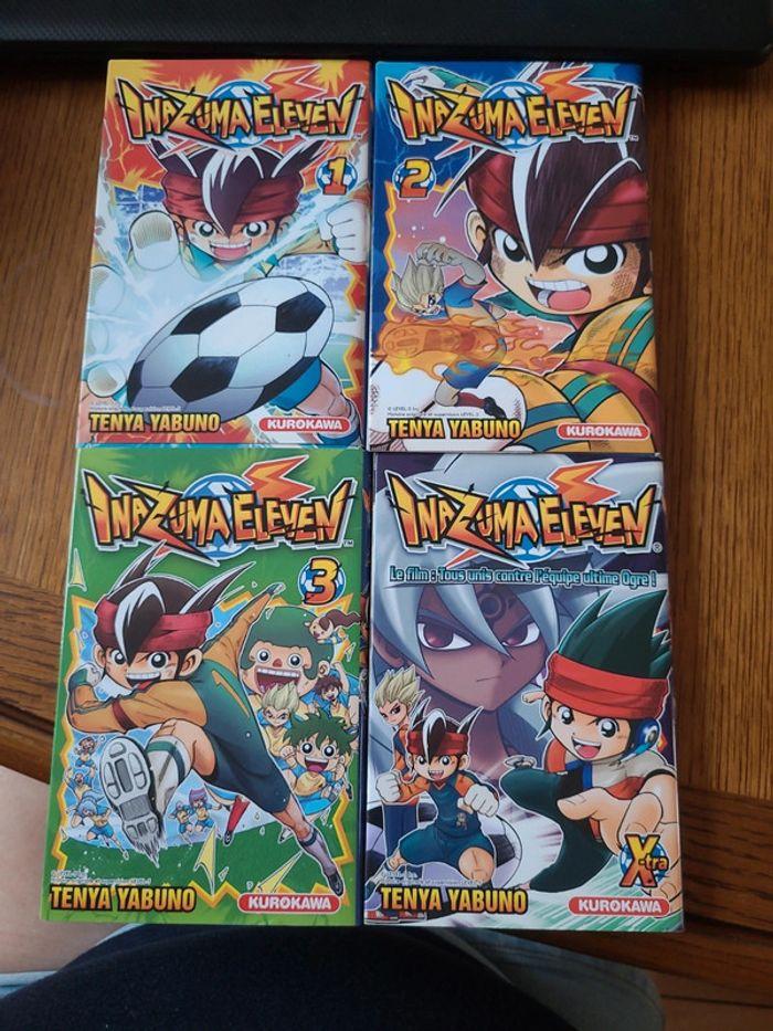 4 tomes du manga Inazuma Eleven de Ten'ya Yabuno - photo numéro 1