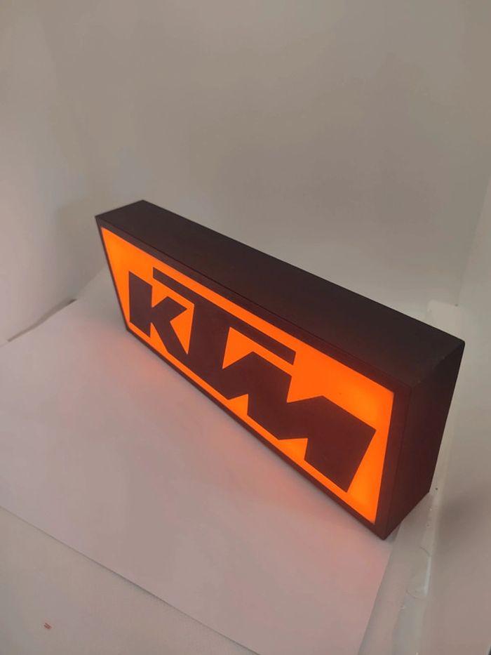 Logo figurine lampe led ktm moto GP cross - photo numéro 2