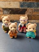 Lot Sylvanian Families Ours