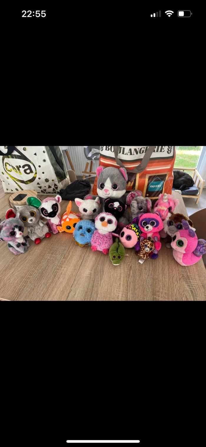 Peluche beanie boos