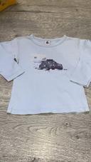 T-shirt manches longues _ 4 ans  _ Petit Bateau