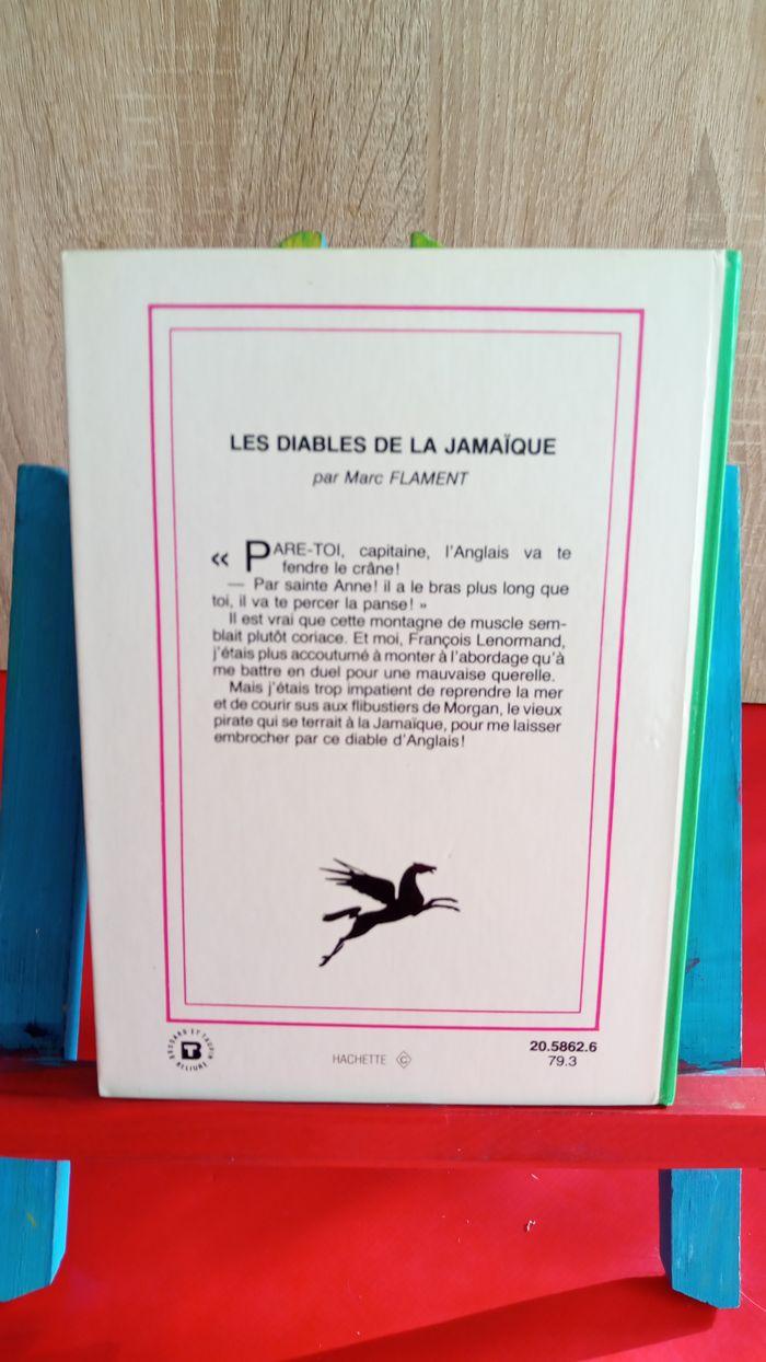 Les diables de la Jamaïque, Marc Flament, 1979, bibliothèque verte - photo numéro 2