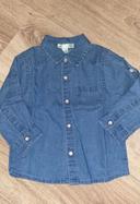 Chemise en jean bébé