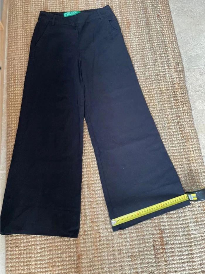 Pantalon noir benetton taille FR 36 (IT 40) - photo numéro 4