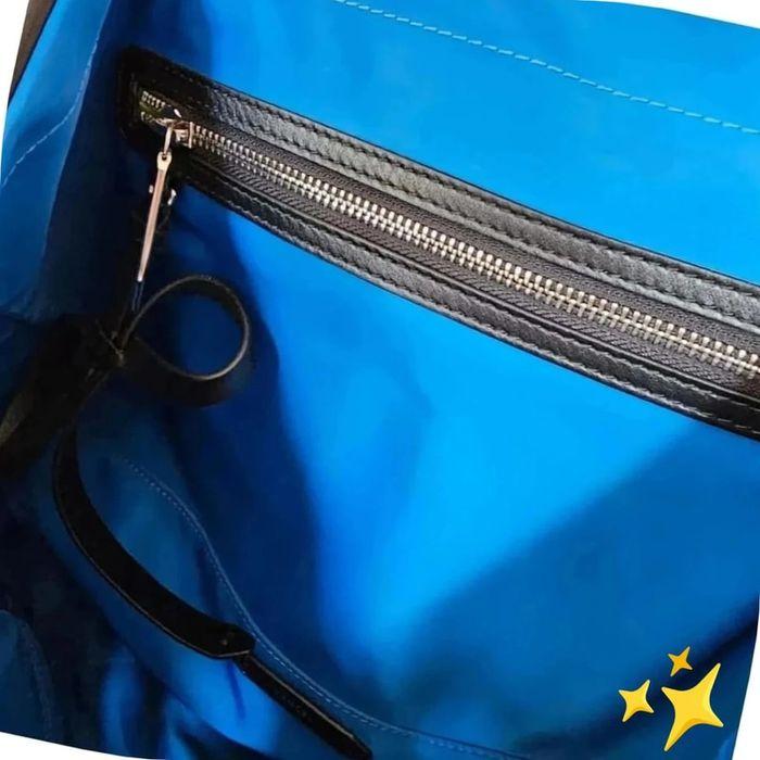 Sac cabas Lancel réversible noir et bleu - photo numéro 3