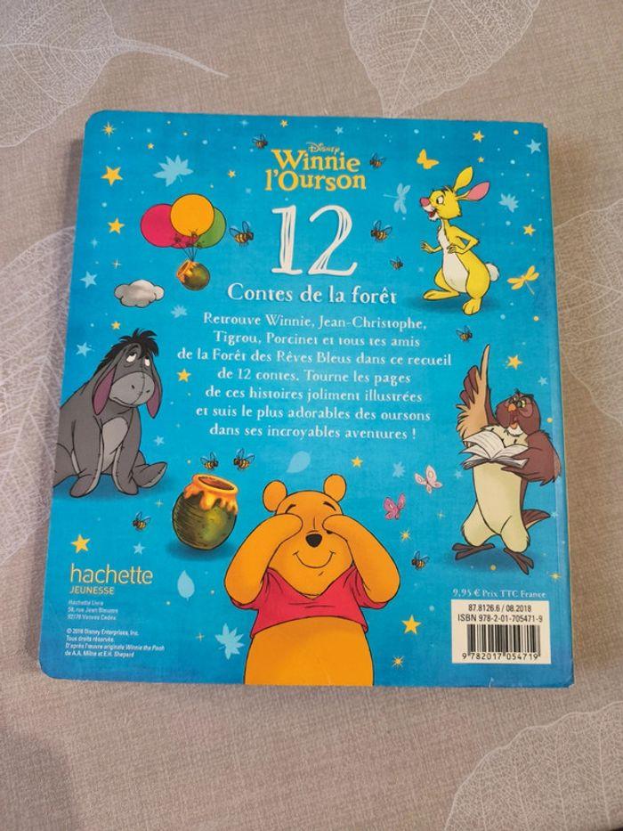 Livre Disney Winnie l'ourson 12 contes de la forêt - photo numéro 2