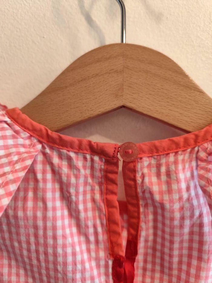 Blouse vichy rose - Okaïdi -  5 ans - photo numéro 3