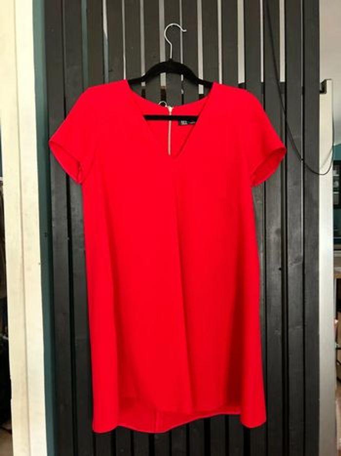 Zara robe rouge ample taille XS ou S - photo numéro 1