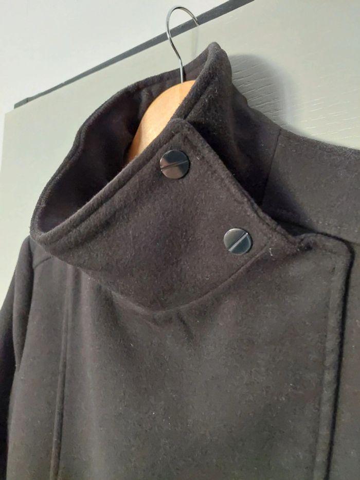 Manteau Duffle-coat élégant taille S - Noir - Marque Mango - photo numéro 2