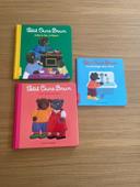 Lot de 3 livres Petit Ours Brun