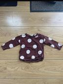 Pull Zara marron taille 12-18 mois / 80 cm