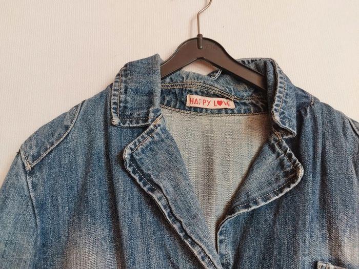 Veste en jeans cintrée taille M - photo numéro 4