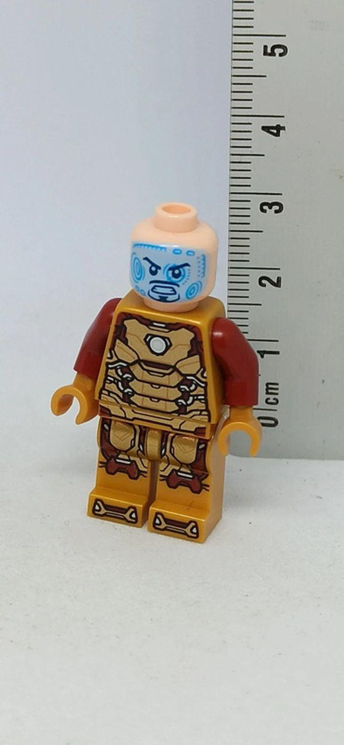 Homme figurine uniforme Iron man lego - photo numéro 3