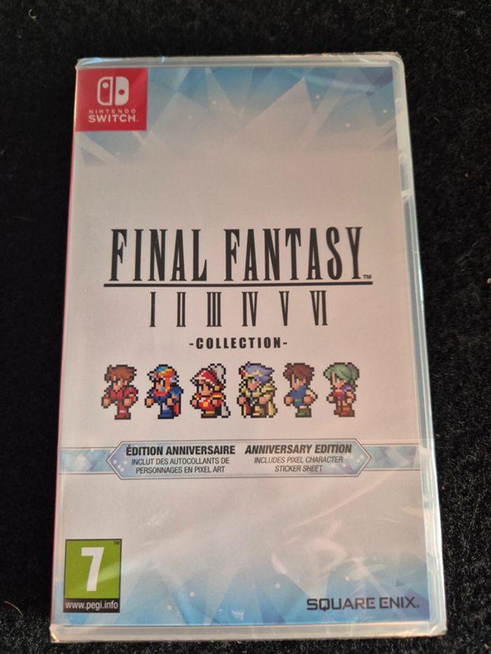 Final Fantasy 1 2 3 4 5 6 collection.Neuf sous blister. Nintendo Switch Lite et Oled. - photo numéro 1