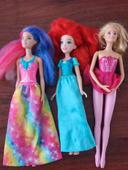 Lot de 3 Barbies