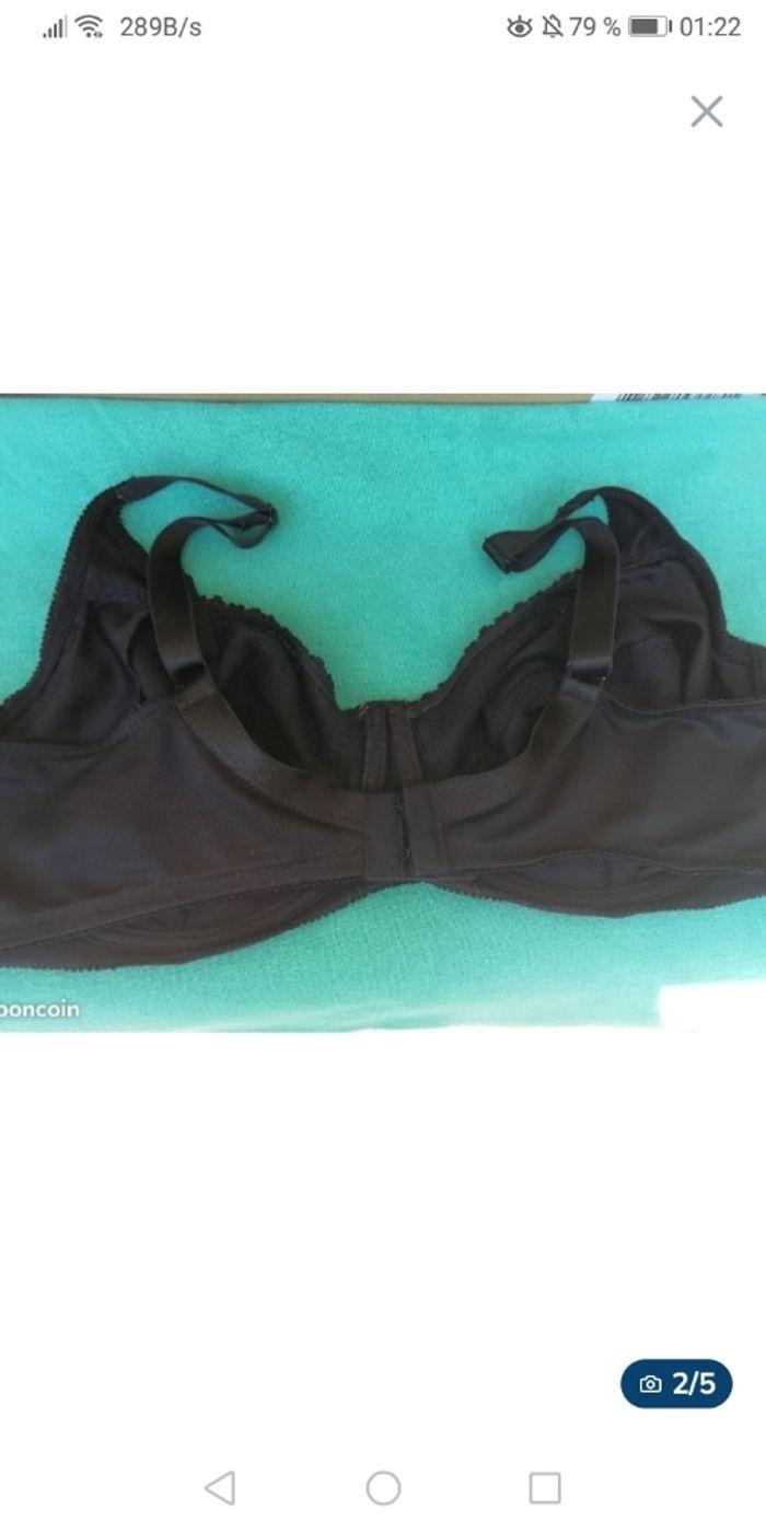 SOUTIEN GORGE NOIR QUALITÉ TAILLE 110 F - photo numéro 3