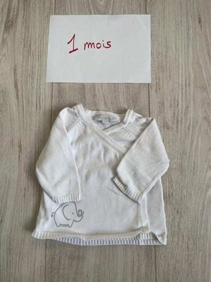 Lot gilets 1 mois - photo numéro 2