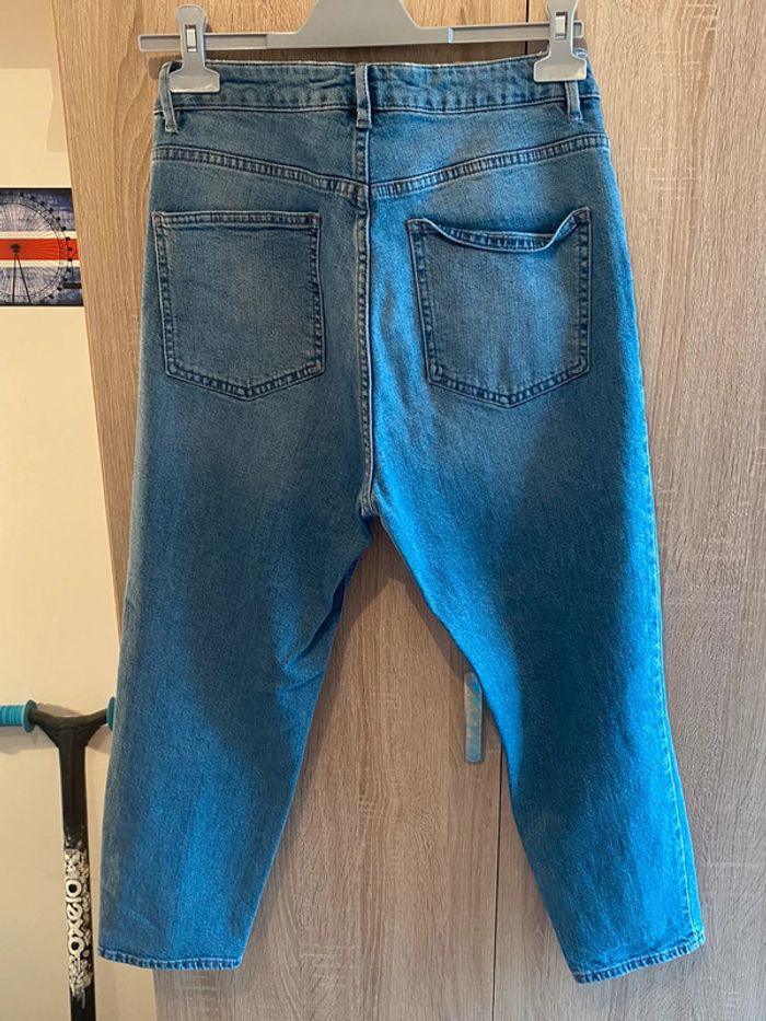 Jean bleu denim troué ASOS taille US 32/26 - photo numéro 3