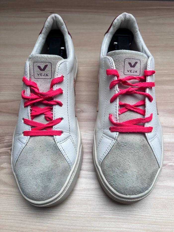 👟 Veja Campo Blanche Pointure FR 37 US 6 👟 - photo numéro 5