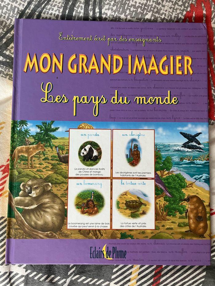 Livre « Mon grand Imagier : Les Pays du monde » - photo numéro 1