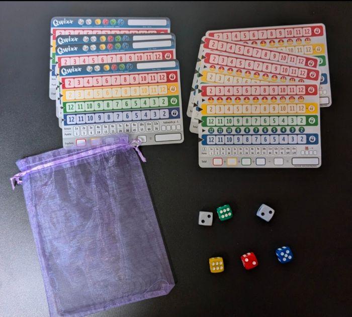 Lot Qwixx XL et Big Points + 6 dés - Jeu de société - photo numéro 1