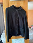 Veste noire villaret taille L