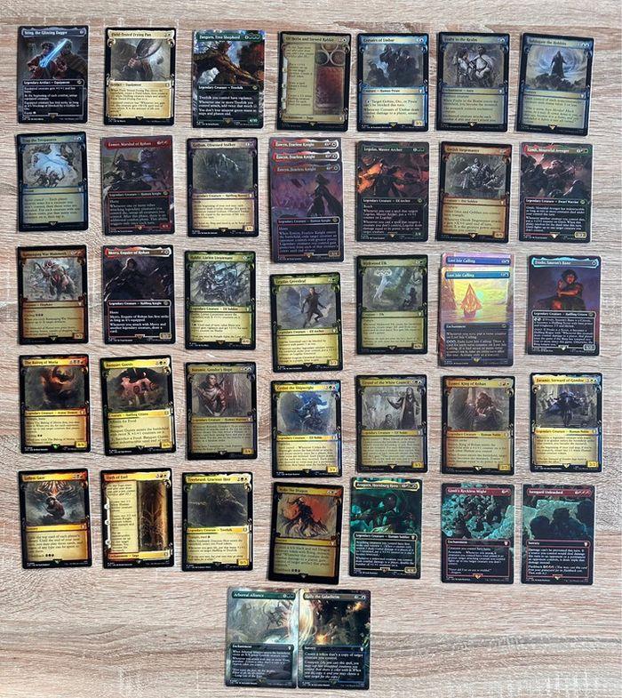 Lot de 700 cartes lord of the rings ( seigneur des anneaux) magic the gathering ENG - photo numéro 6