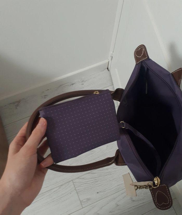 Petit sac top model violet 👜 - photo numéro 3