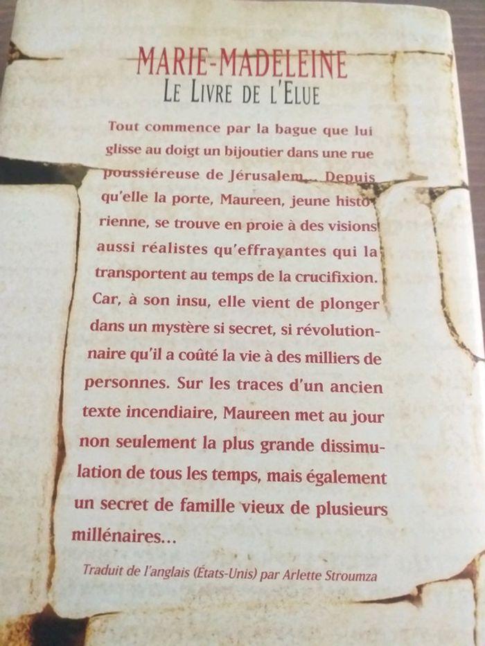 Marie Madeleine- Le livre de l'elue de K McGowan - photo numéro 2