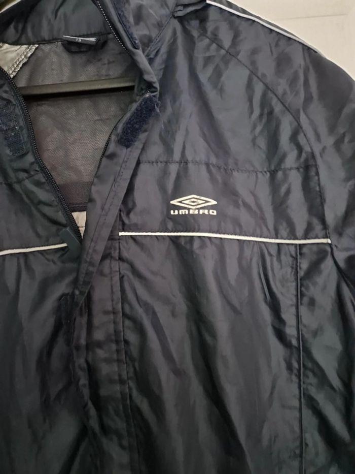 Veste de pluie extérieure umbro vintage taille 13 ans - photo numéro 3