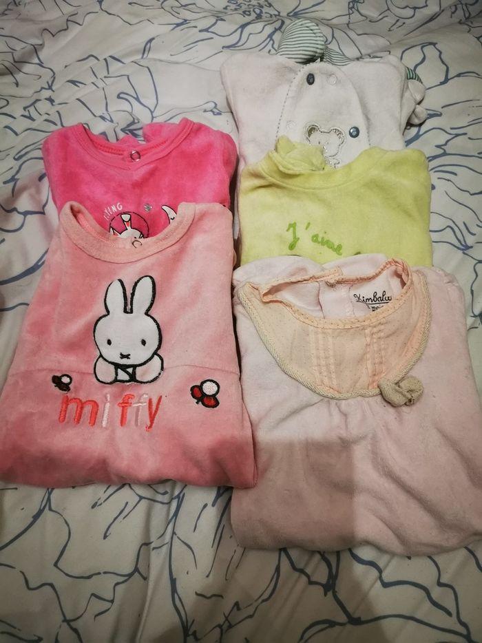 Lot de 5 pyjamas fille - photo numéro 1