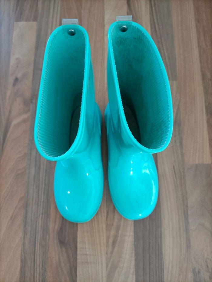 Bottes de pluie turquoise Mac Kinley 30 - photo numéro 3