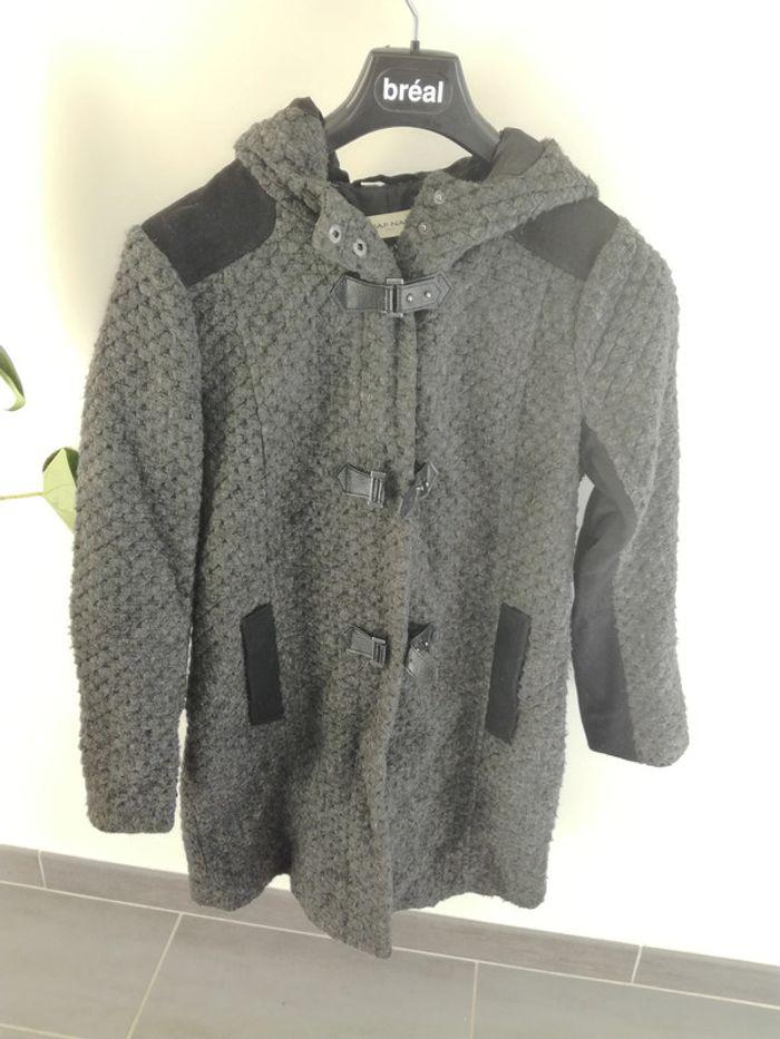 manteau gris - photo numéro 1