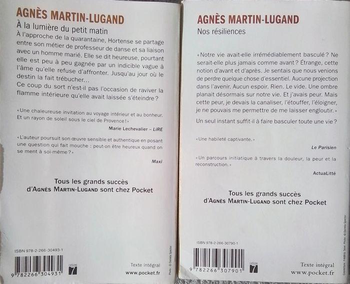 Livres de poche d'Agnès Martin-Lugand - photo numéro 2