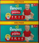 2 paquets de couches Pampers taille 4