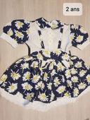 Robe 2 ans Paquerette fille