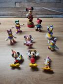 Lot de 10 figurines jouets Disney Mickey Minnie Daisy Donald Zaza