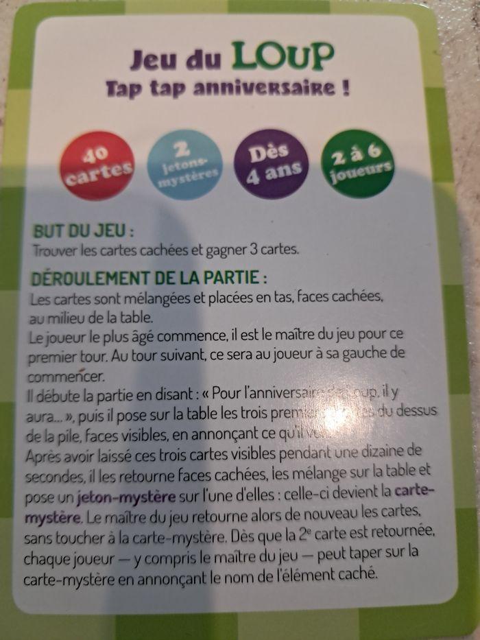 Jeu de carte (memory) Loup - à partir de 4 ans - photo numéro 4