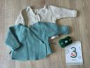 Gilet en laine bébé 3 mois