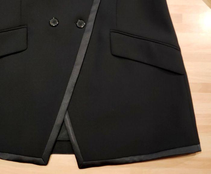 Blazer Karl Lagerfeld noir satin t.40, neuve - photo numéro 12