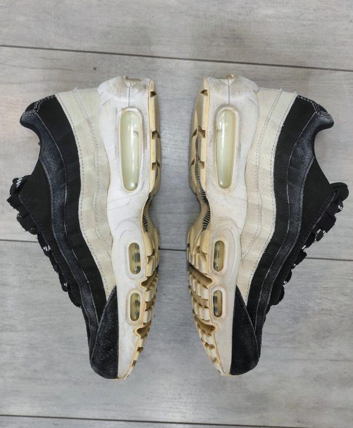 Lot de deux baskets Nike air max 95 noir et Camel - photo numéro 3