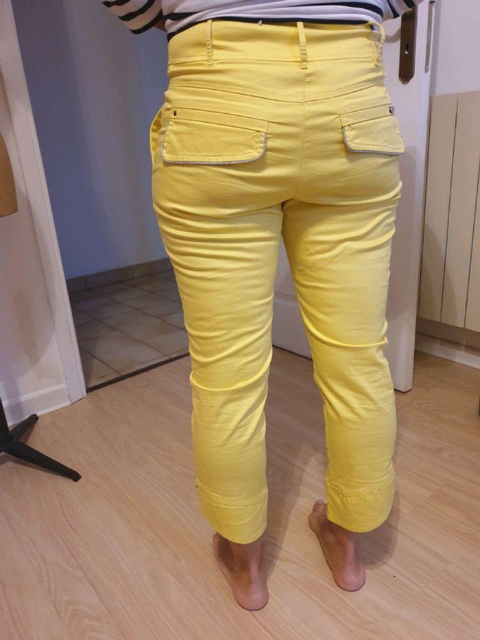 Pantalon jaune garella - photo numéro 2