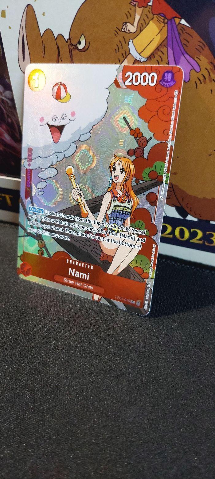 Gift collection One Piece CG Nami OP01-016 2023 - photo numéro 4