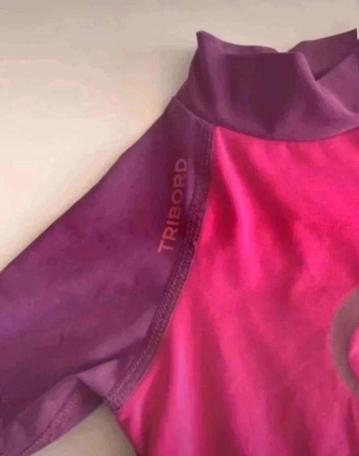 Maillot anti  UV Fille Rose taille  2 ans - photo numéro 2