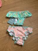 Lot de 2 culottes de bain