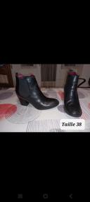 Bottines à Talon taille 38 état neuf 👩