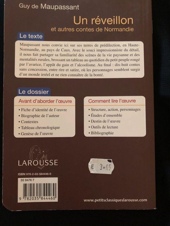 Livre - Un réveillon et autres contes de Normandie - photo numéro 2